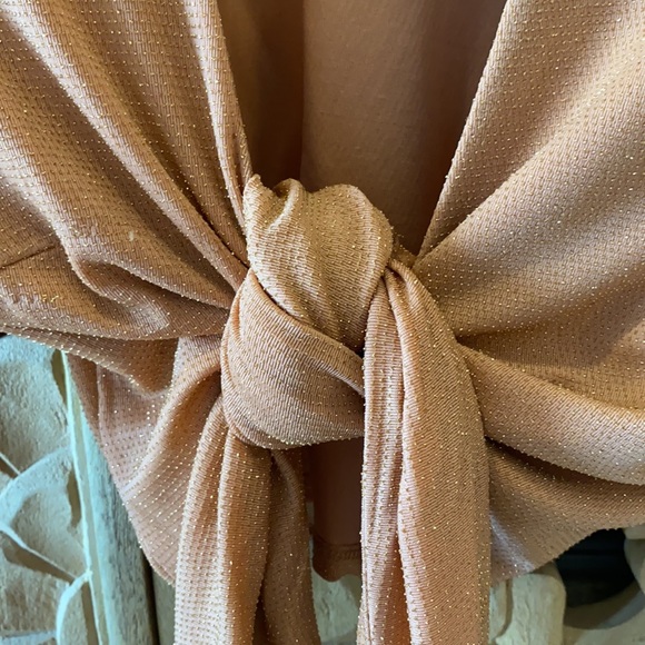 NBD Geovanni Top in Caramel & Gold Small - Picture 8 of 9